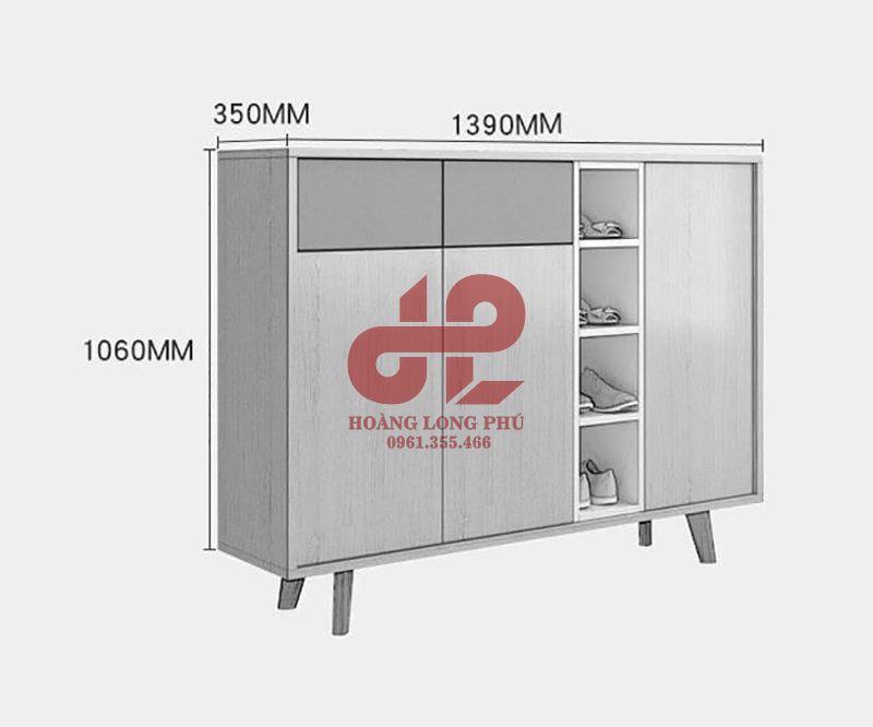 kích thước tủ giày tiêu chuẩn kích thước tủ giày tiêu chuẩn