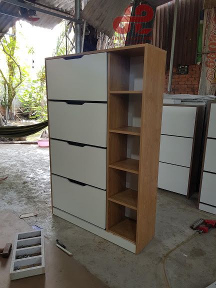 tủ giày 4 tầng tủ giày 4 tầng