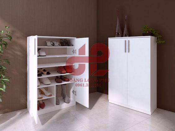 tủ giày đơn giản màu trắng tủ giày đơn giản màu trắng