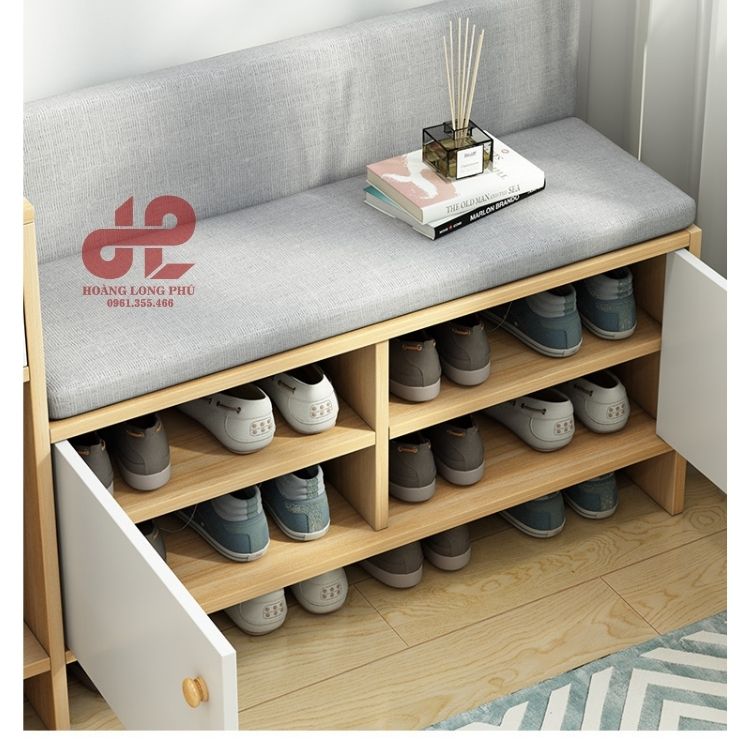 tủ giày có nệm ngồi êm ái tủ giày có nệm ngồi êm ái