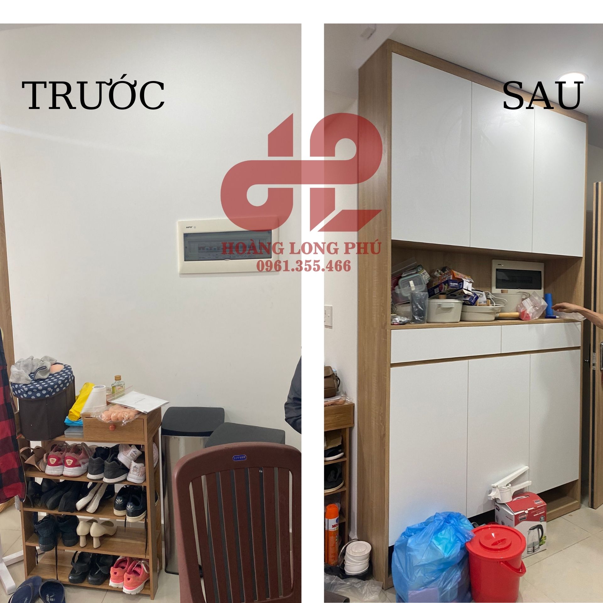 thi công tủ giày kịch trần thi công tủ giày kịch trần