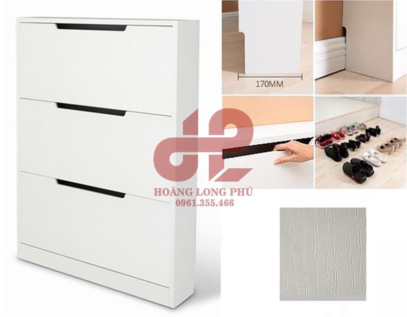 tủ giày siêu mỏng màu trắng tủ giày siêu mỏng màu trắng