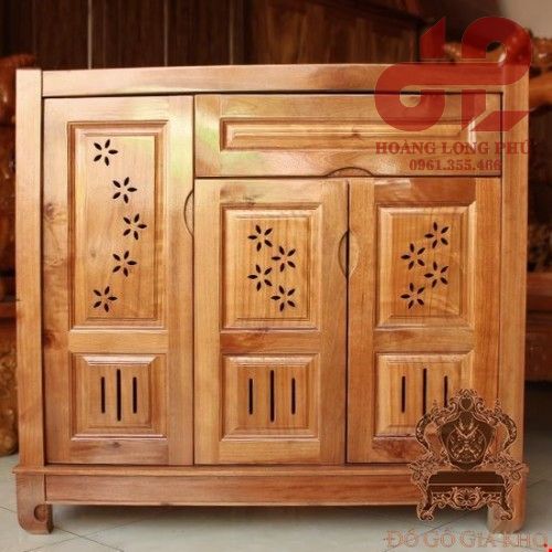 tủ giày gỗ xoan đào cao cấp tủ giày gỗ xoan đào cao cấp