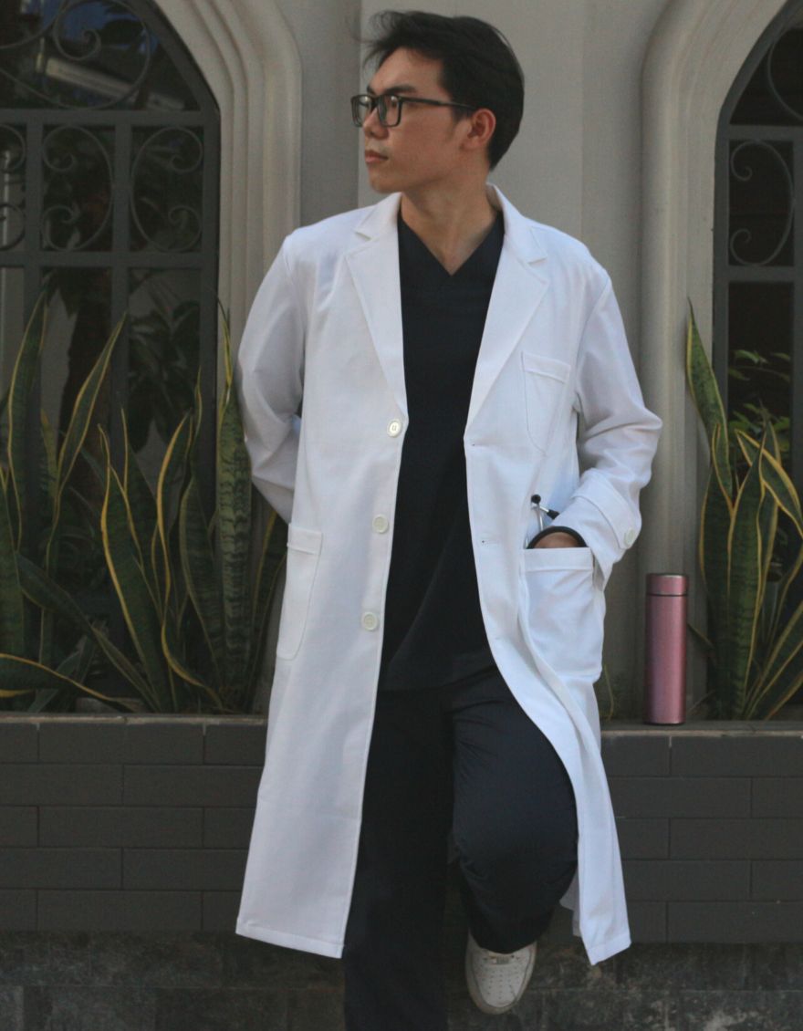 áo blouse trắng nam áo blouse trắng nam