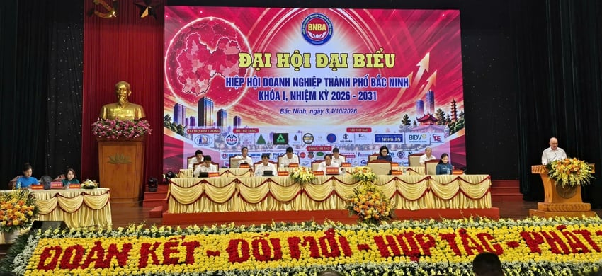 Đại hội đại biểu Hiệp Hội Doanh Nghiệp thành phố Bắc Ninh , khóa 1, nhiệm kỳ 2026-2031
