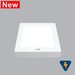 LED PANEL VUÔNG ỐP NỔI SSPL2-24W TRẮNG, VÀNG MPE (1)