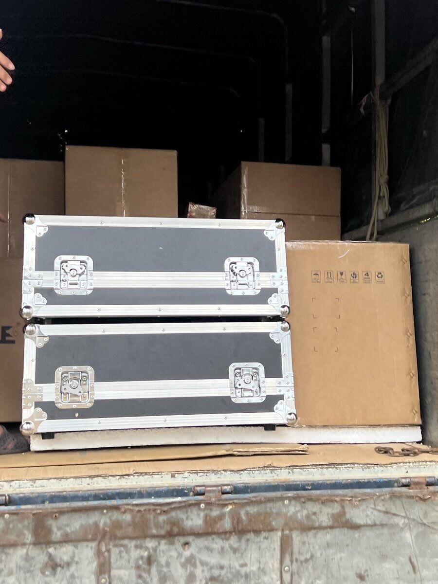 Thùng flight case Sunaudi đựng thiết bị âm thanh ánh sáng