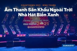 Âm Thanh Ánh Sáng Sân Khấu Ngoài Trời Nhà Hát Ca Múa Nhạc Biển Xanh Bình Thuận