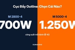 Cục Đẩy Outline M 5000-4 Hay M 2800-4: Khác Nhau Ở Đâu, Chọn Cái Nào