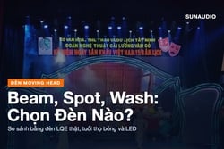 Đèn Beam, Spot, Wash Khác Nhau Thế Nào Và Nên Chọn Loại Nào