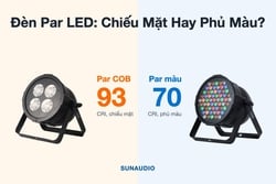 Đèn Par LED Sân Khấu: Par COB Chiếu Mặt Hay Par Màu Phủ Phông