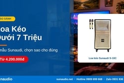 Loa Kéo Dưới 7 Triệu: 4 Mẫu Sunaudi Và Cách Chọn Cho Đúng