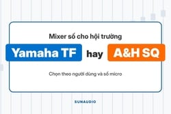 Mixer Yamaha TF Hay Allen & Heath SQ: Chọn Cho Hội Trường, Nhà Hát