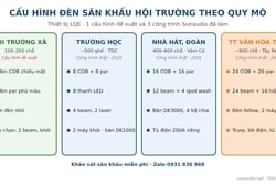Đèn Sân Khấu Hội Trường: Cần Những Loại Nào Và Cấu Hình Theo Quy Mô
