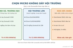 Micro Không Dây Hội Trường: Chọn Loại Nào, Bao Nhiêu Bộ, Tránh Rớt Sóng