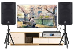 Chọn dàn karaoke gia đình theo diện tích phòng