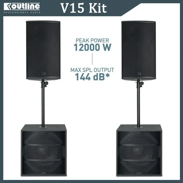 Dàn Karaoke Gia Đình Outline V15 Kit