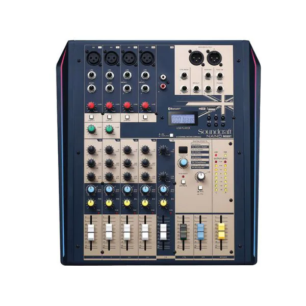 Mixer Analog Soundcraft Nano M08BT