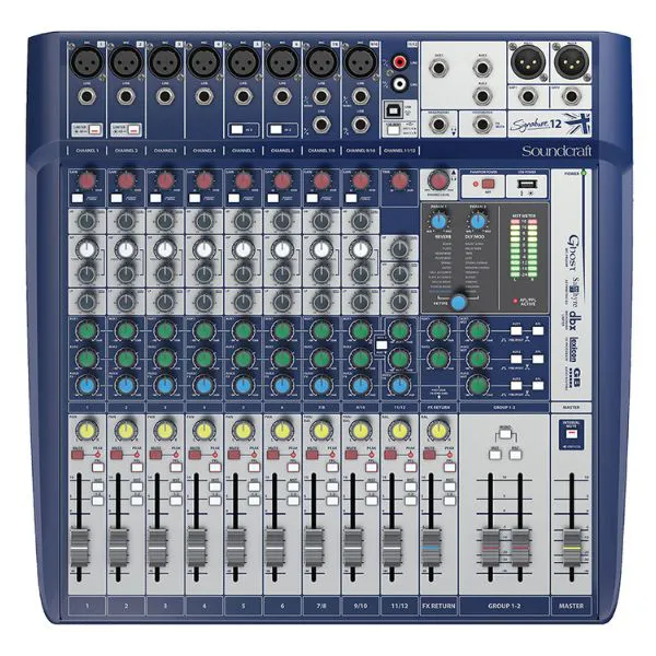 Mixer Analog Soundcraft Signature 12