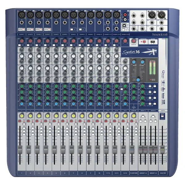 Mixer Analog Soundcraft Signature 16