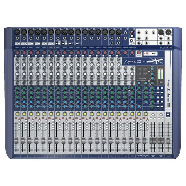 Mixer Analog Soundcraft Signature 22