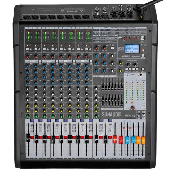 Mixer Analog Sunaudi MFA-12
