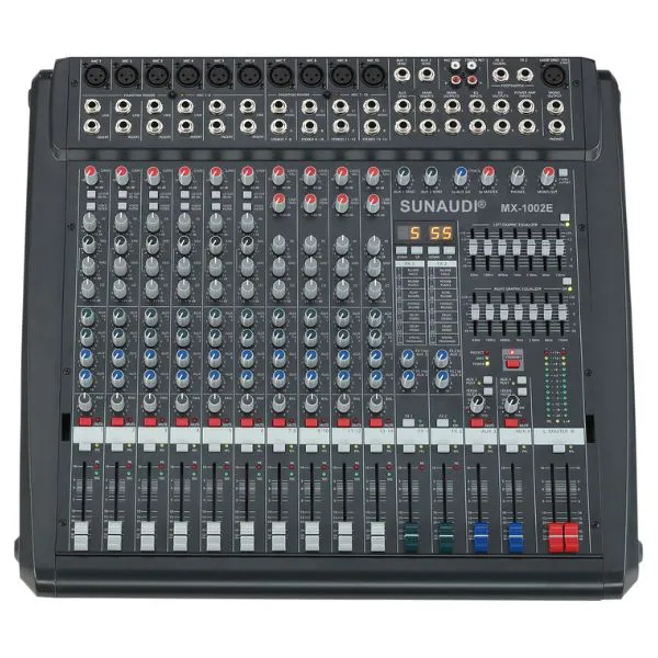 Mixer Analog Sunaudi MX-1002E