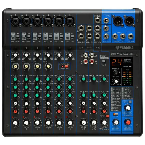 Mixer Analog Yamaha MG12XUK