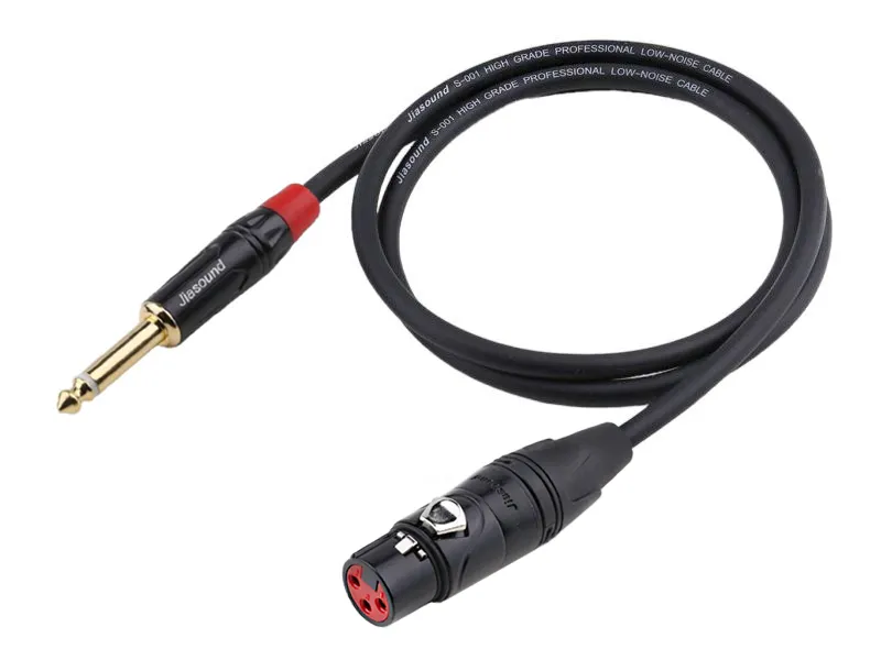 Dây Canon Cái Ra 6 Ly Mono Jiasound YM010BG