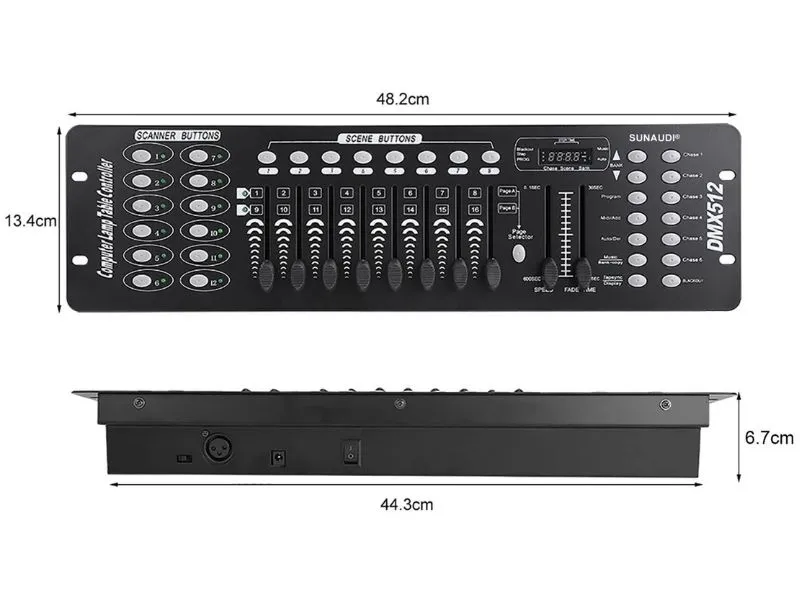 Mixer Đèn Sunaudi DMX 512