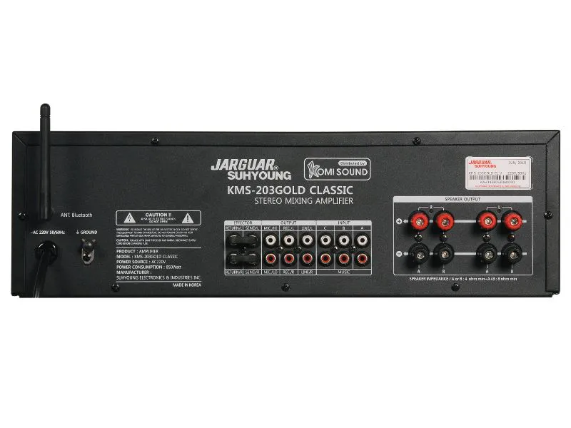 Ampli Jarguar Suhyoung KMS 203 Gold Classic