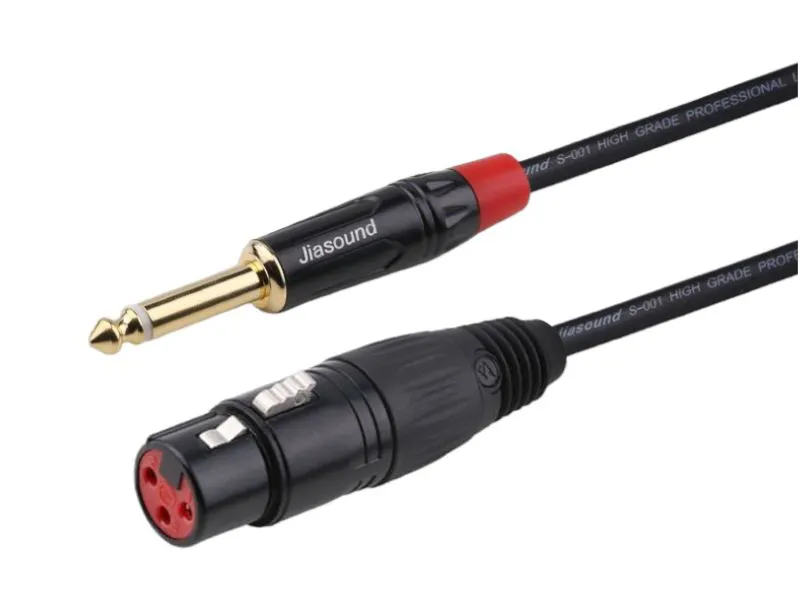 Dây Canon Cái Ra 6 Ly Mono Jiasound YM004BG