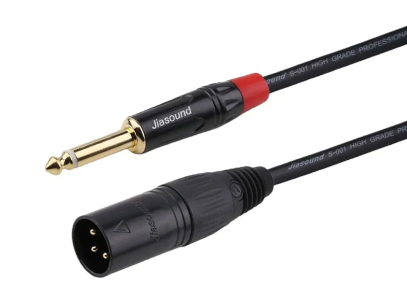 Dây Canon Đực Ra 6 Ly Mono Jiasound YM003BG