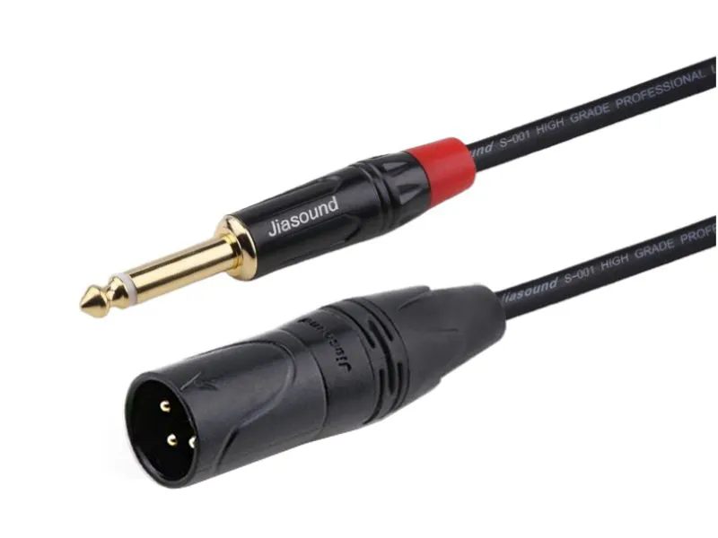 Dây Canon Đực Ra 6 Ly Mono Jiasound YM009BG