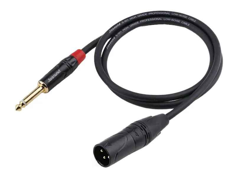 Dây Canon Đực Ra 6 Ly Mono Jiasound YM009BG