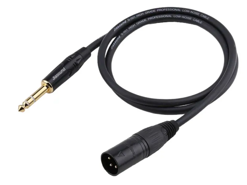 Dây Canon Đực Ra 6 Ly Stereo Jiasound YM003BG