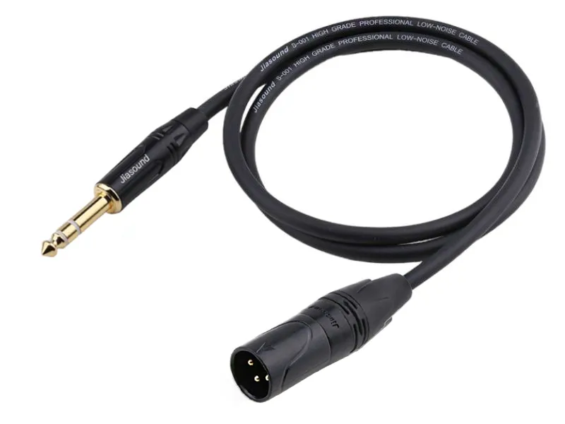 Dây Canon Đực Ra 6 Ly Stereo Jiasound YM009BG