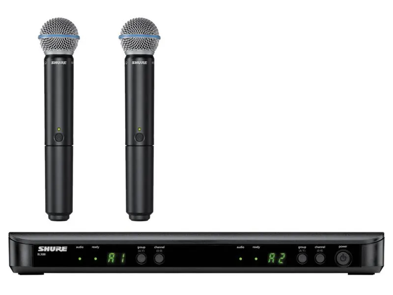 Micro Không Dây Shure BLX288A/B58