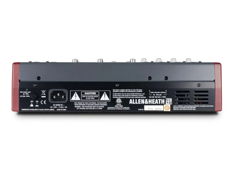 Mixer Analog Allen & Heath ZED-10