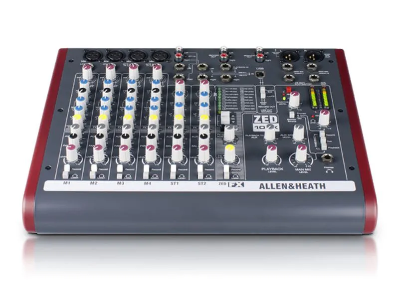 Mixer Analog Allen & Heath ZED-10FX