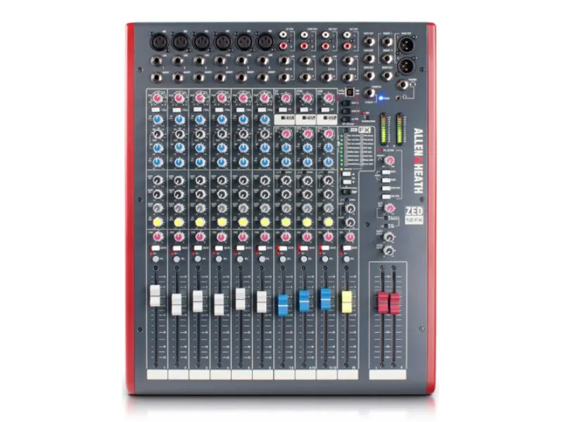 Mixer Analog Allen & Heath ZED-12FX