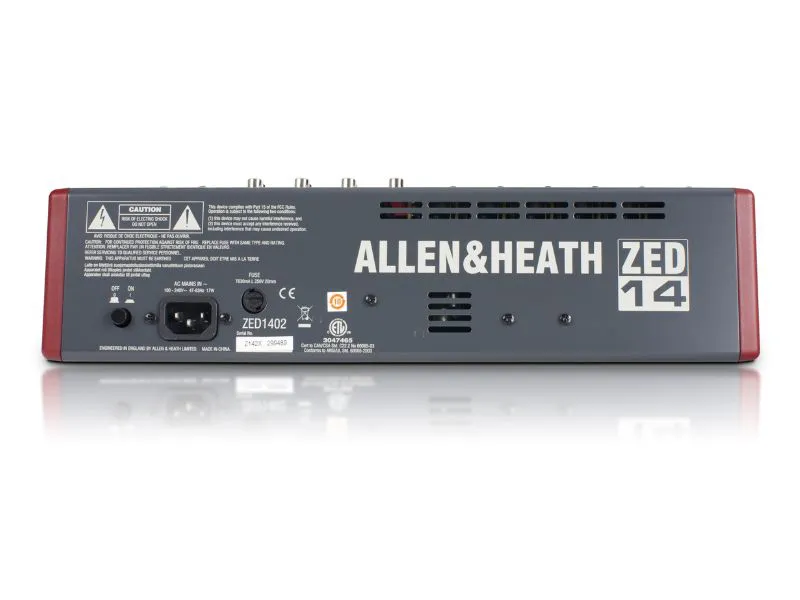 Mixer Analog Allen & Heath ZED-14