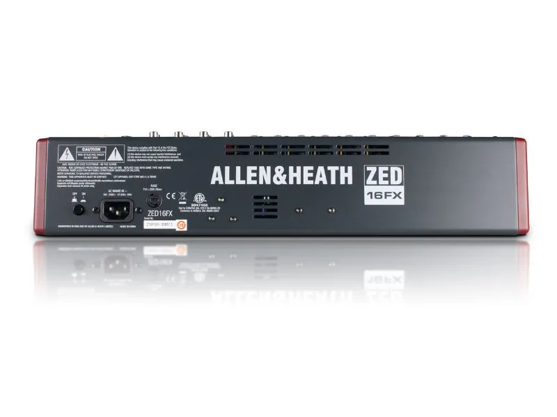 Mixer Analog Allen & Heath ZED-16FX