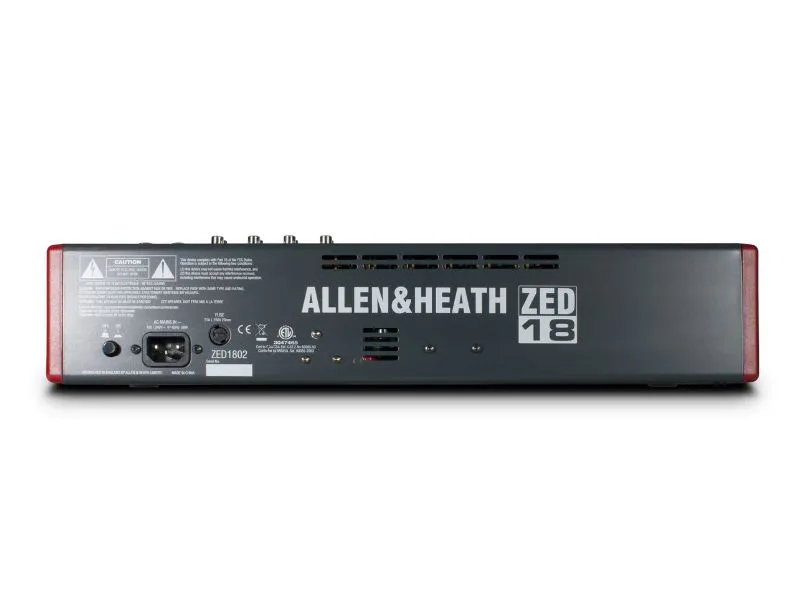 Mixer Analog Allen & Heath ZED-18