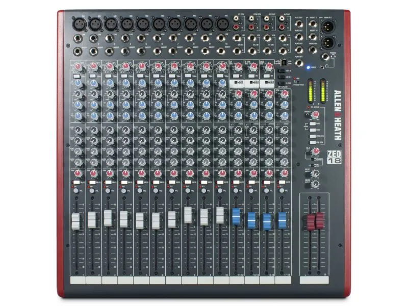 Mixer Analog Allen & Heath ZED-18