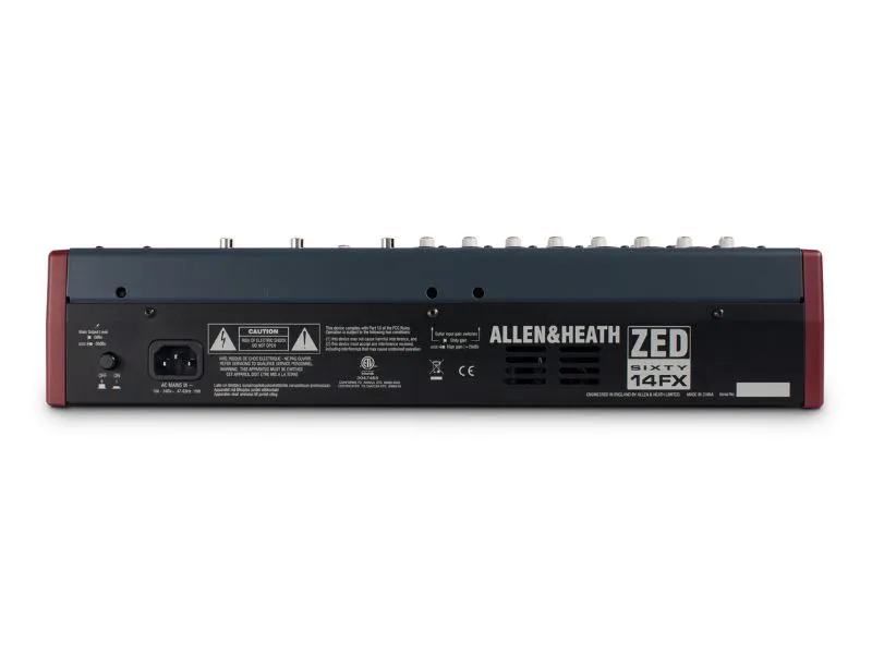 Mixer Analog Allen & Heath ZED60-14FX