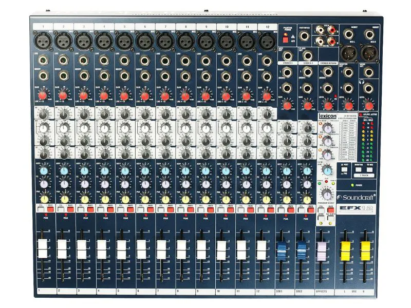 Mixer Analog Soundcraft EFX12