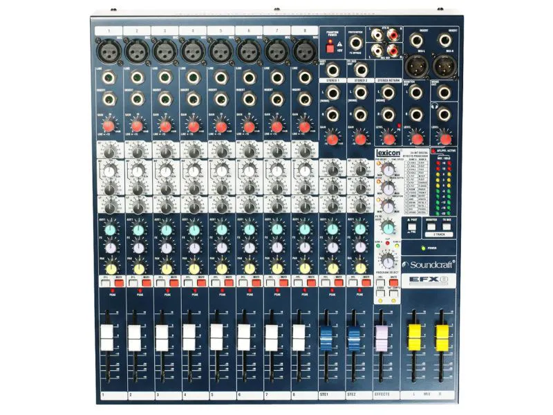 Mixer Analog Soundcraft EFX8