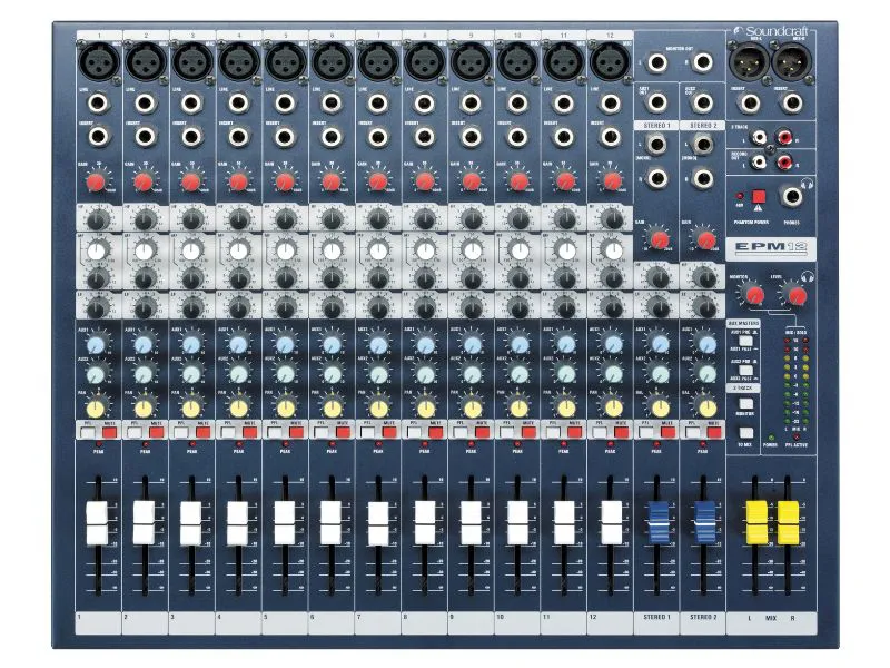 Mixer Analog Soundcraft EPM12