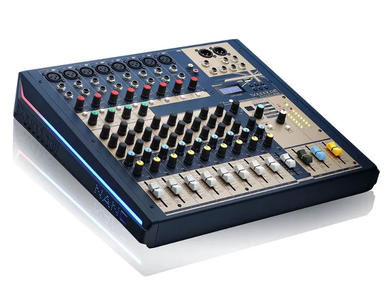 Mixer Analog Soundcraft Nano M12BT